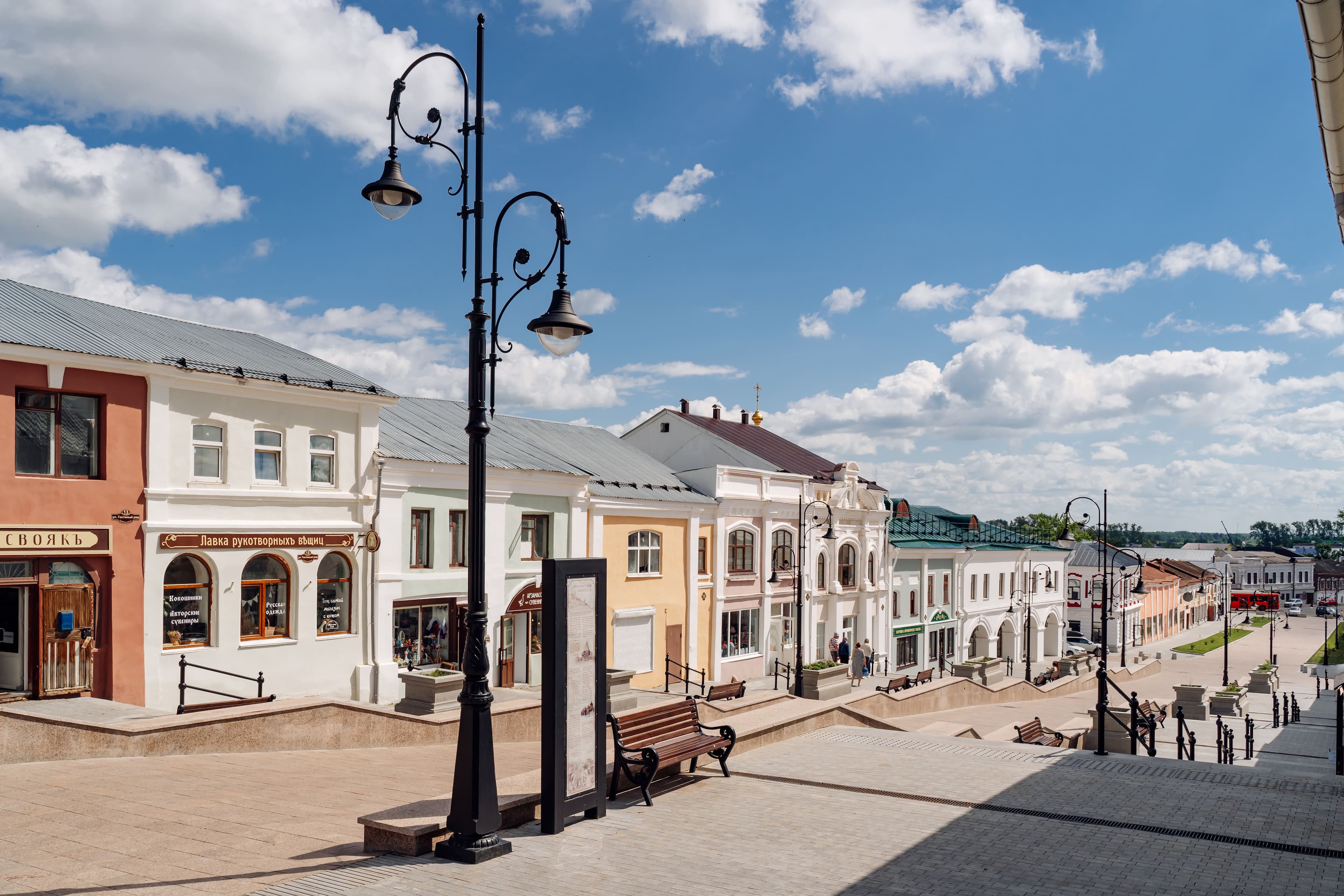 Гостиный ряд в Арзамасе