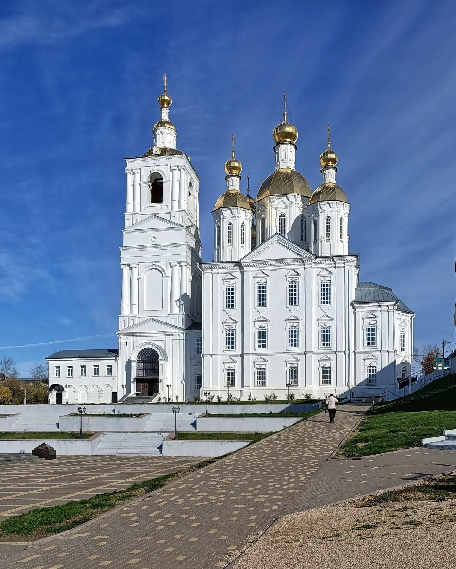 Историческая фотография храмов Арзамаса
